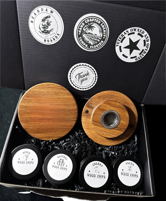 White Oak Whiskey Smoker”