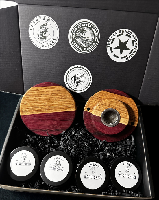 Rare Purpleheart & White Oak Smoker