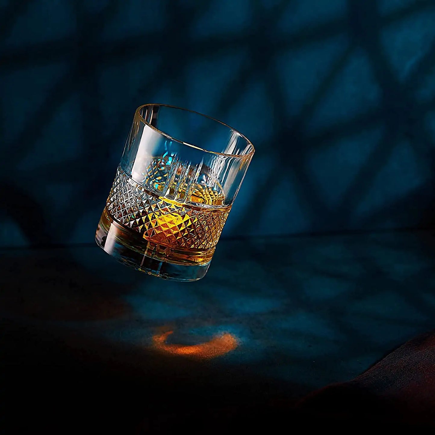 The Reserve Set - Whiskey Stones & Reserve Whiskey Crystal Glass