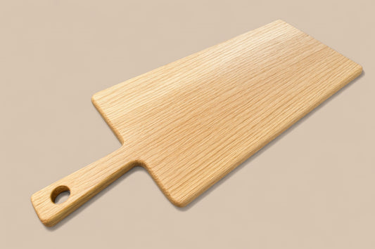 White Oak Charcuterie Board with Handle