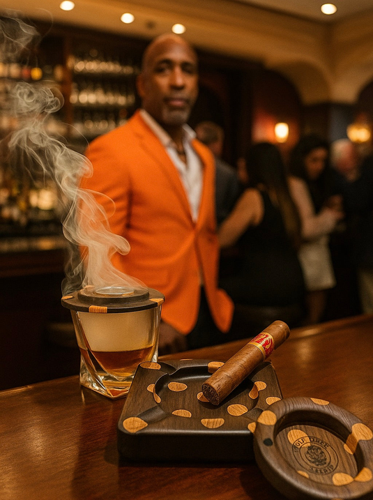 Unique Whiskey Smoker & Cigar Ashtray Combo's