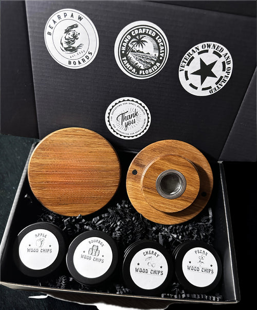 White Oak Whiskey Smoker”