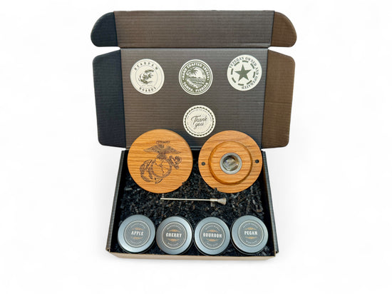 White Oak Whiskey Smoker”